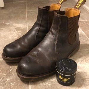 Men’s Doc Marten Crazy Horse Chelsea Boot